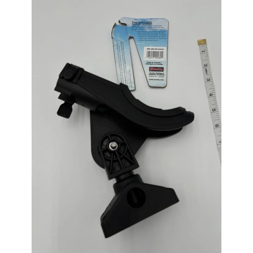 Scotty 280 Rod Holder w/ 241 Deck Mount & RAM 1